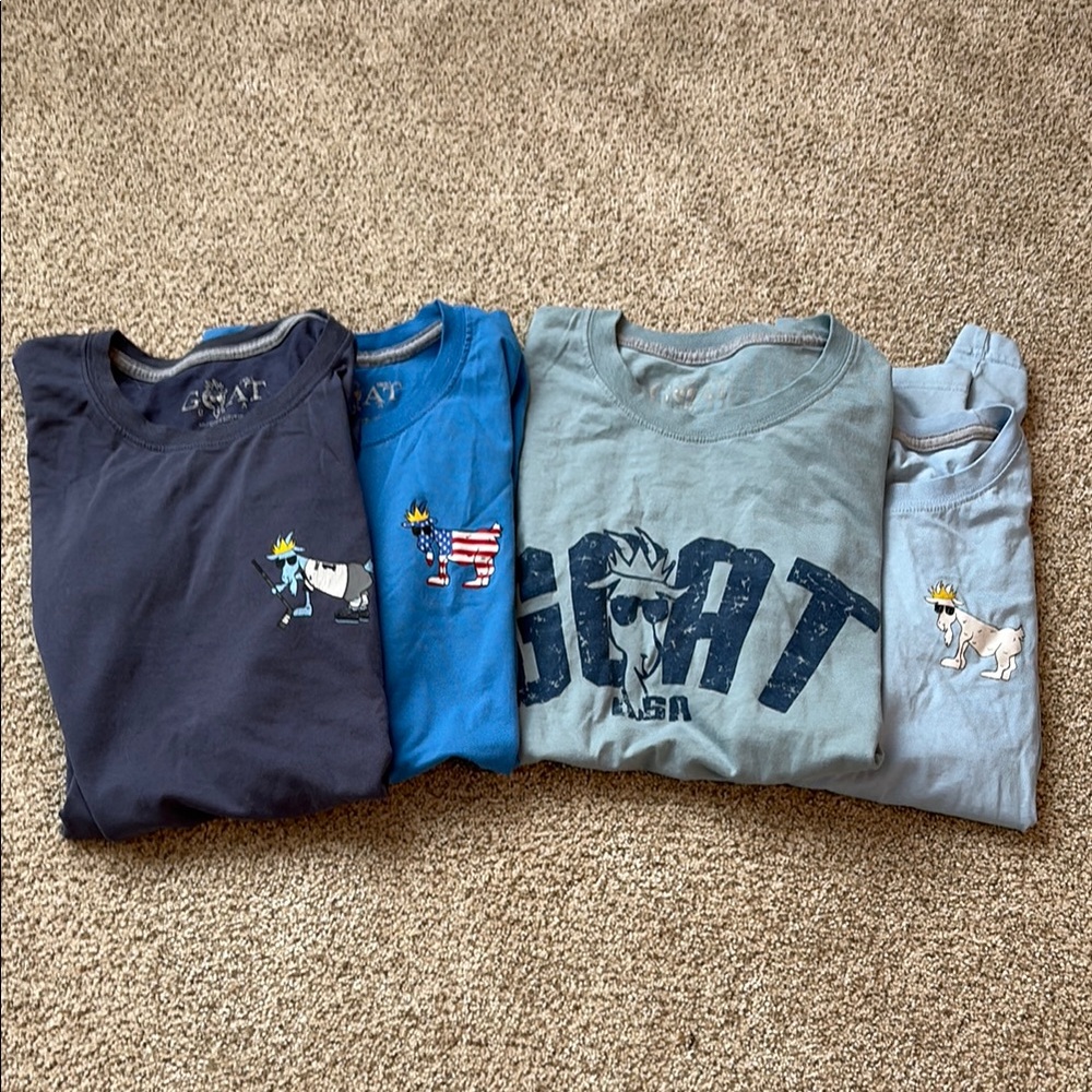 GOAT USA Graphic T-Shirts Set